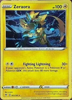 Zeraora Cosmos Holo 61