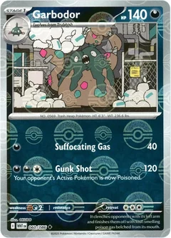 Garbodor Poke Ball 60