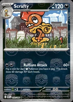 Scrafty Master Ball 58