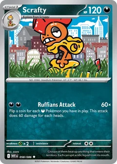 Scrafty Reverse 58