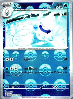 Vanillish Poke Ball 28
