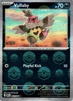 Vullaby Poke Ball 63