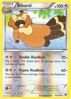 Bibarel Reverse Holo 107