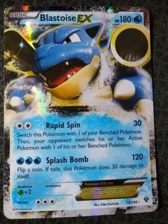Blastoise Ex Reverse Holo 29