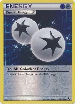 Double Colorless Energy Reverse Holo 130