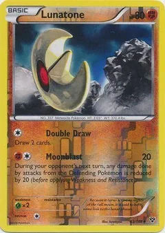 Lunatone Reverse Holo 63