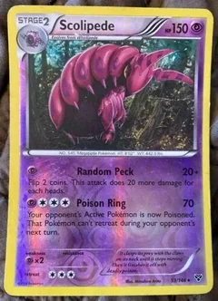 Scolipede Reverse Holo 53