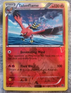 Talonflame Reverse Holo 28