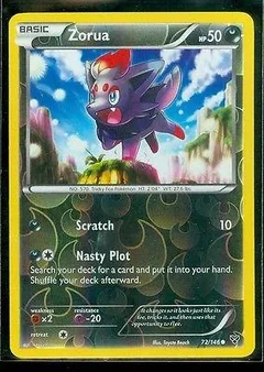 Zorua Reverse Holo 72
