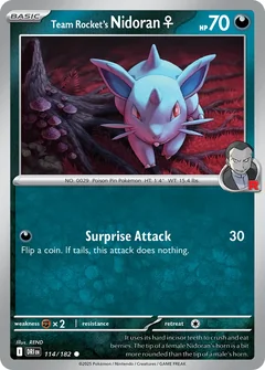 Team Rocket's Nidoran♀