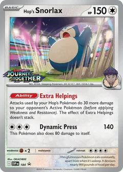 Hop's Snorlax