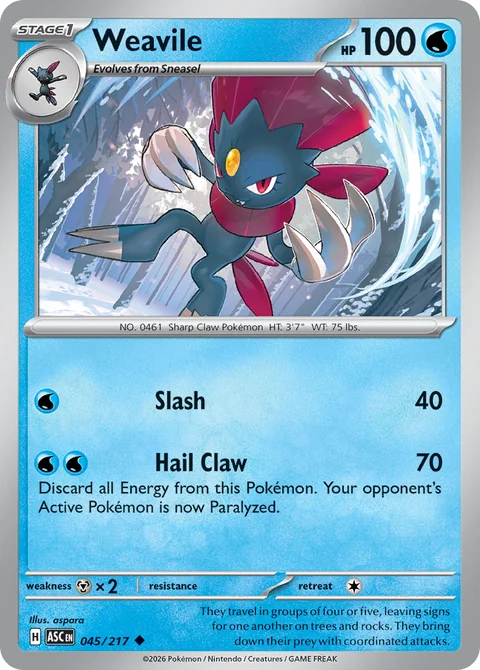 Weavile Ball