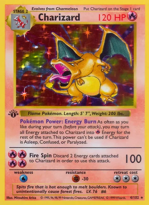 Charizard Black Dot Error