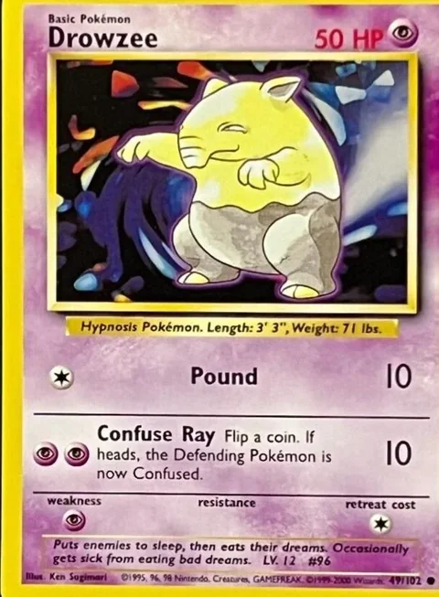 Drowzee 1999 2000