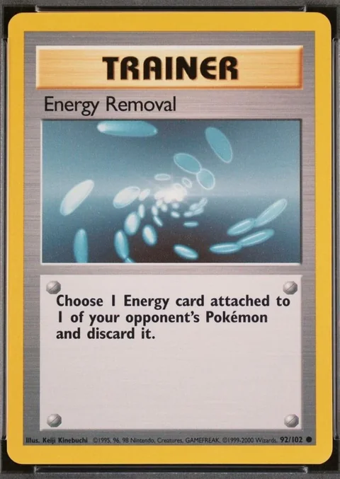 Energy Removal 1999 2000 92