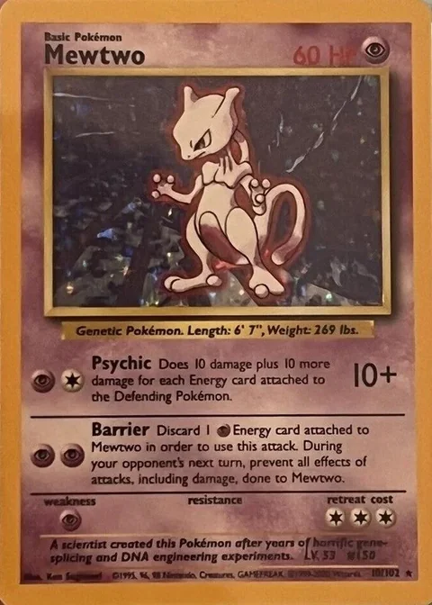 Mewtwo 1999 2000