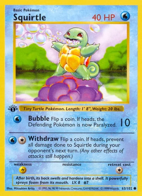Squirtle Trainer Deck B