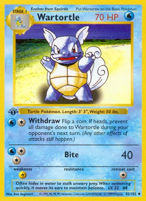 Wartortle Trainer Deck B