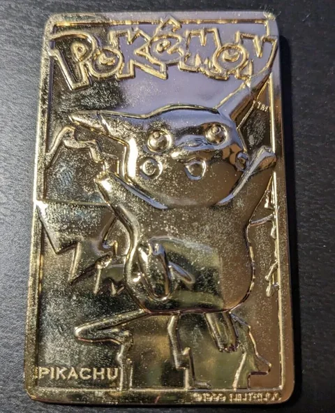 Pikachu Gold Plated