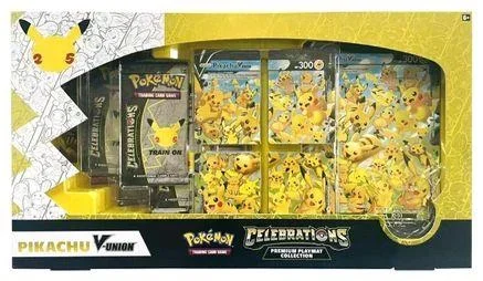 Celebrations Premium Playmat Collection Box Pikachu V Union