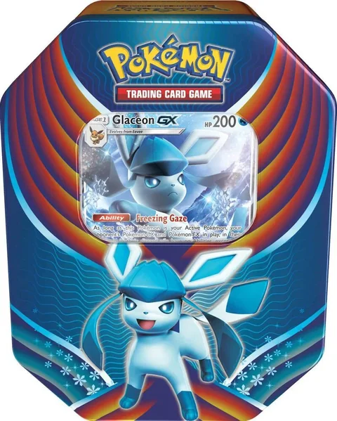Evolution Celebration Tin Glaceon Gx