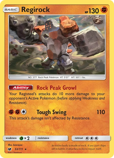 Regirock Pokemon League
