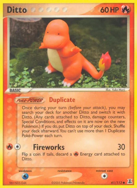 Ditto Charmander