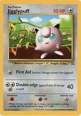 Jigglypuff Corocoro Grey Star