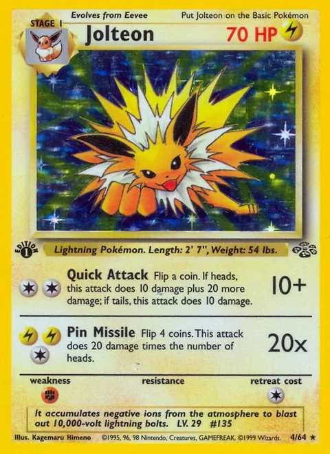Jolteon No Symbol