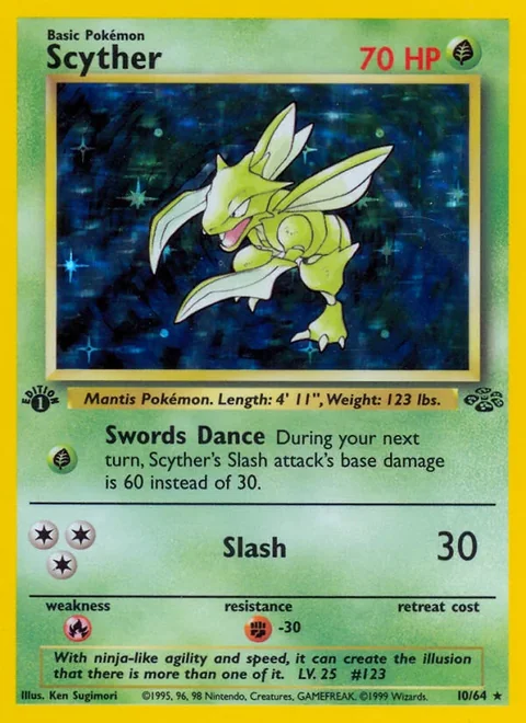 Scyther No Symbol