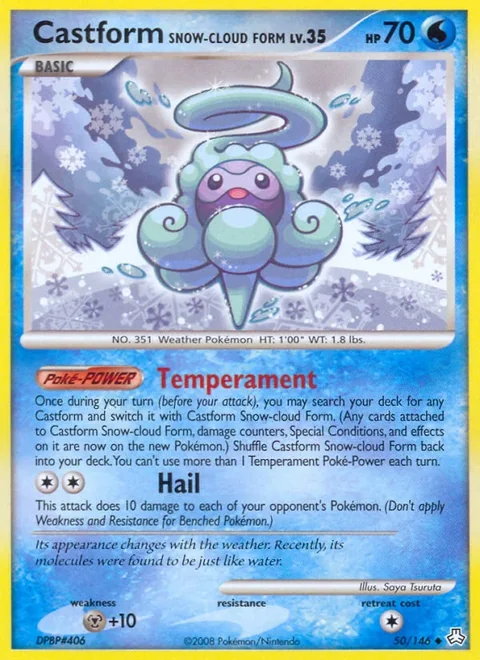 Castform Snow Cloud Form