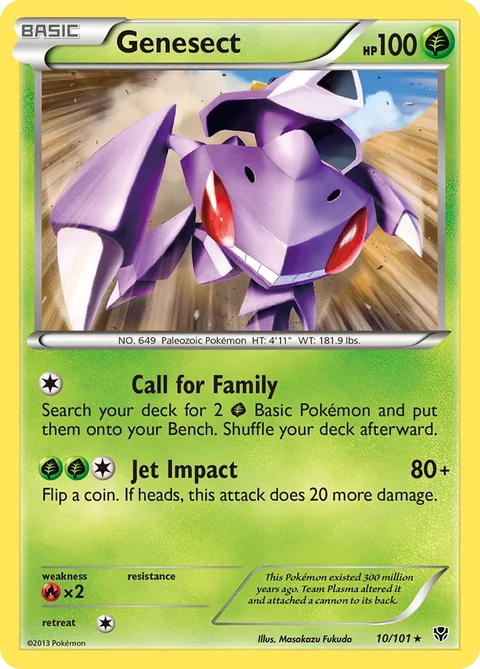 Genesect Cracked Ice