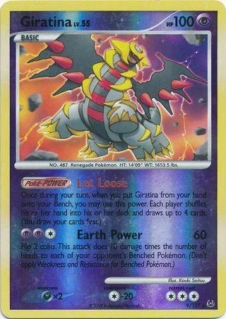 Giratina Reverse Holo 9