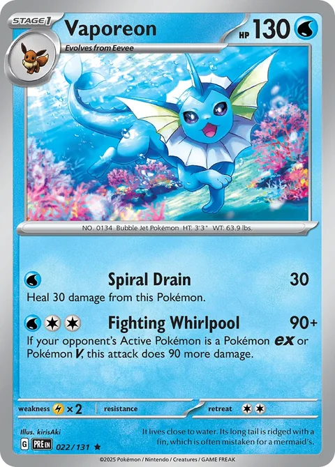 Vaporeon Poke Ball