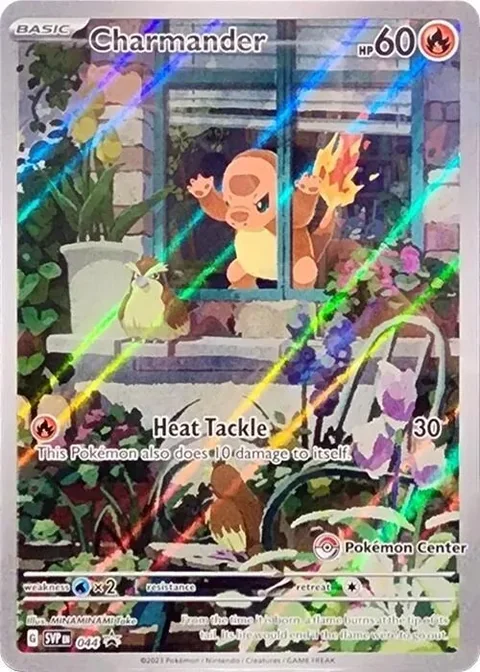 Charmander Pokemon Center