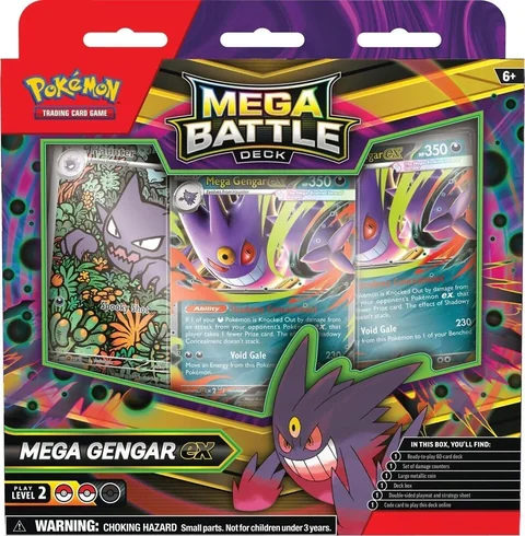 Sealed Mega Battle Deck Mega Gengar