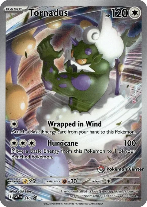 Tornadus Pokemon Center