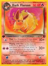 Dark Flareon (1st Edition)