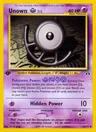 Unown [U] (1st Edition)