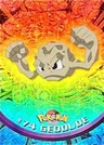 Geodude Rainbow Foil 74