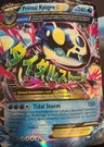 Primal Kyogre Ex Jumbo 55
