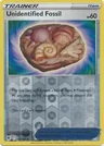Unidentified Fossil Reverse Holo 157