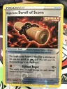 Single Strike Scroll Of Scorn Reverse Holo 133