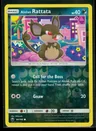 Alolan Rattata Reverse Holo 84