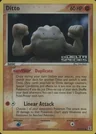Ditto Geodude Reverse Holo 62