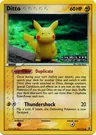 Ditto Pikachu Reverse Holo 63