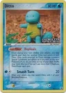 Ditto Squirtle Reverse Holo 40