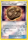 Unidentified Fossil Reverse Holo 116