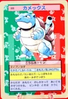 Blastoise Blue Back 9