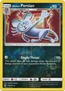 Alolan Persian Reverse Holo 119